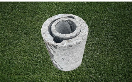 A: Vase - Rund - Multicolor Red